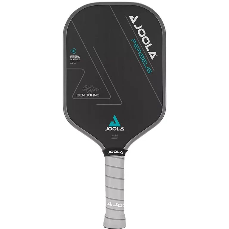JOOLA PERSEUS Pickleball Paddle Ben Johns Signature Carbon Fiber Performance Paddle Gray