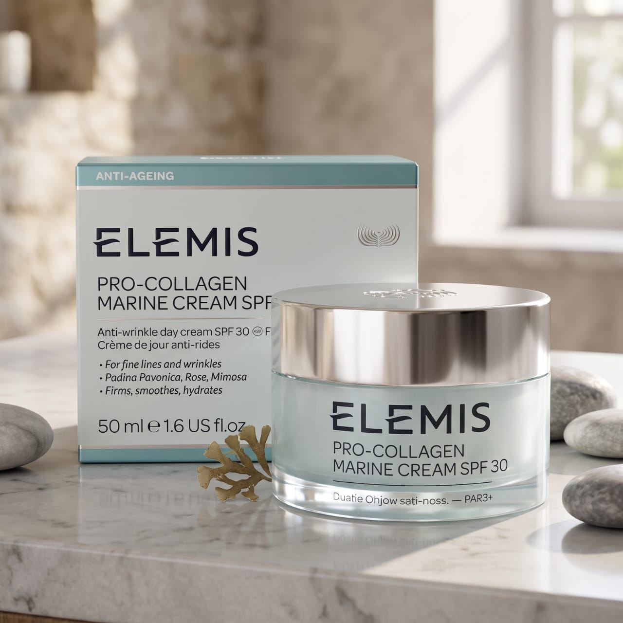 Elemis Pro-Collagen Marine Cream SPF 30 Anti-Wrinkle Day Moisturiser 50ml / 1.6 oz