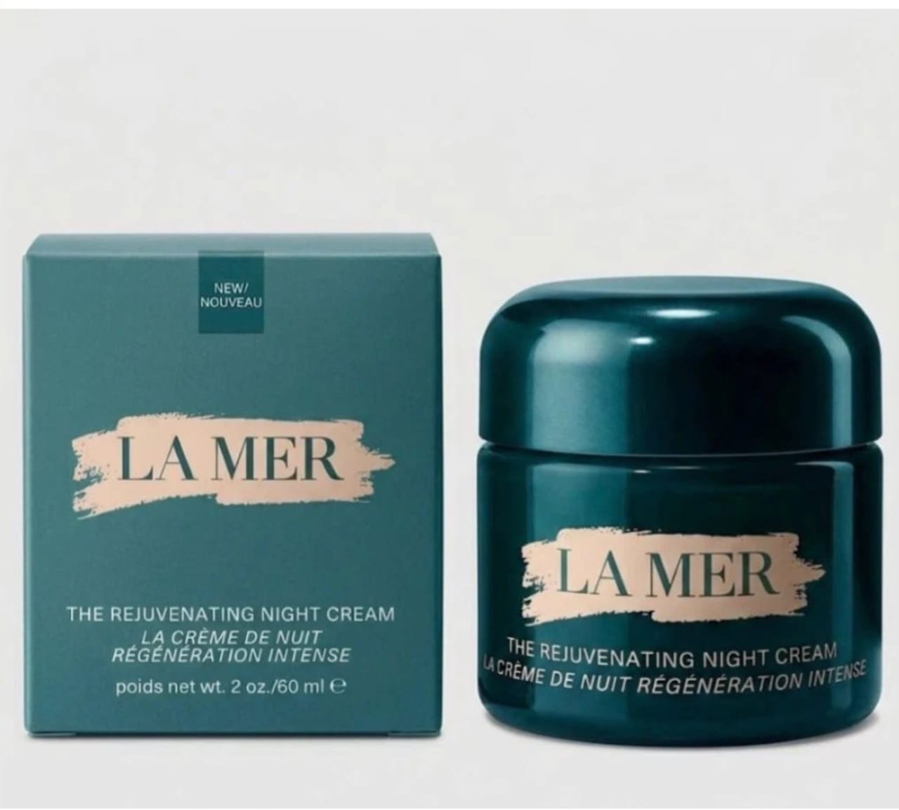 La Mer The Rejuvenating Night Cream 60ml / 2oz – Intensive Overnight Anti-Aging Moisturizer