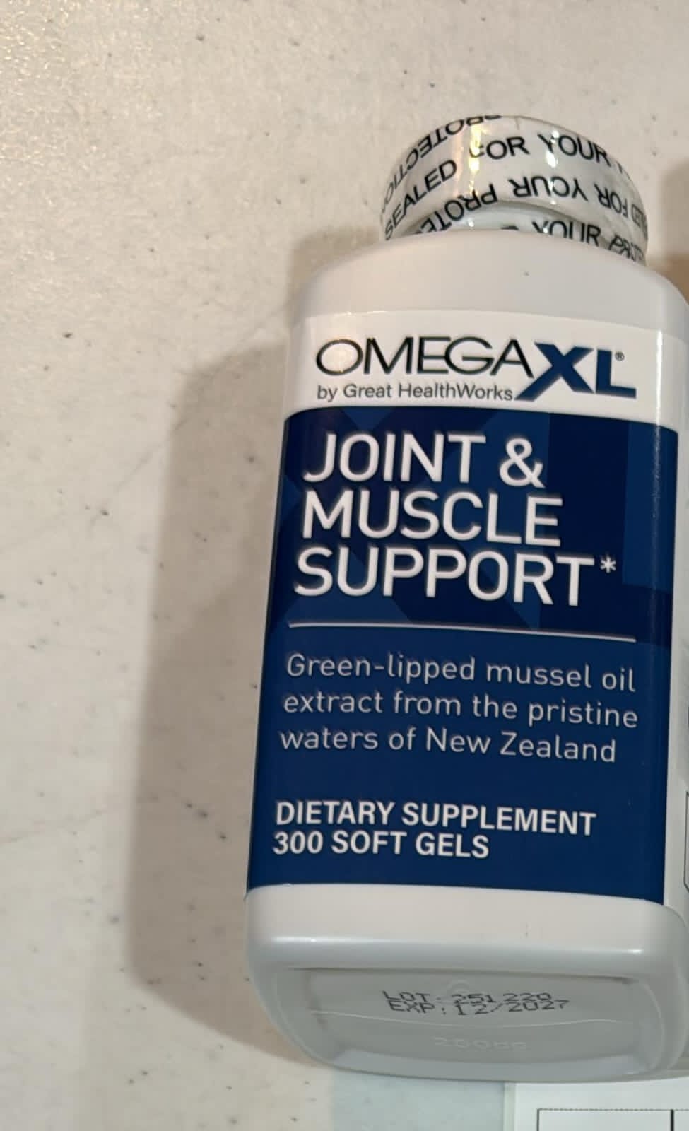 Advanced Joint Support Omega Softgels – 300 Count Small Easy-to-Swallow Capsules