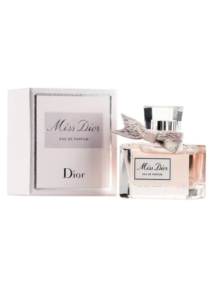 Miss Dior Eau de Parfum Miniature 0.17 oz (5ml) & Body Milk Travel Gift Set