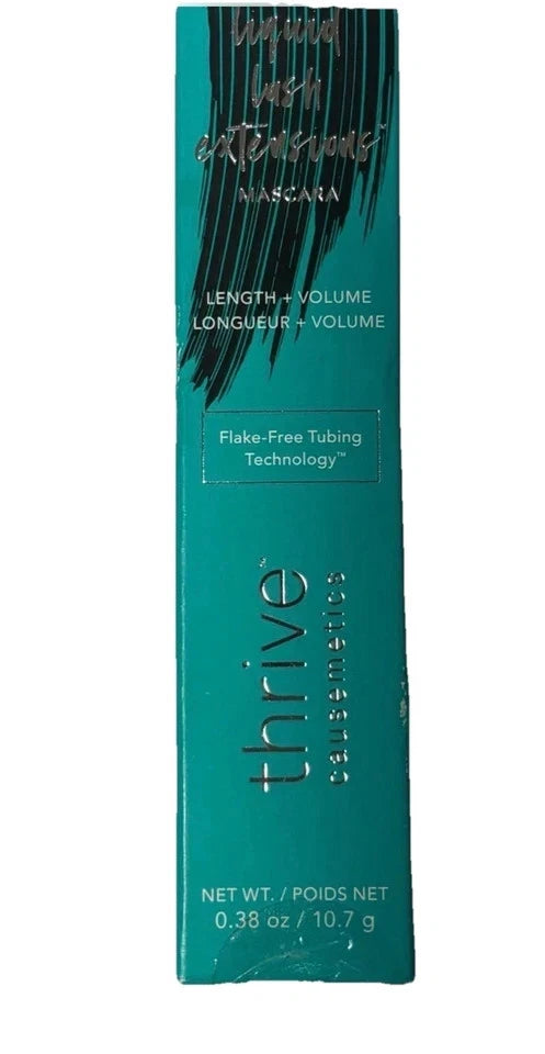 Liquid Lash Extensions Tubing Mascara – Rich Black Lengthening & Smudge-Proof Lash Mascara 0.38 oz