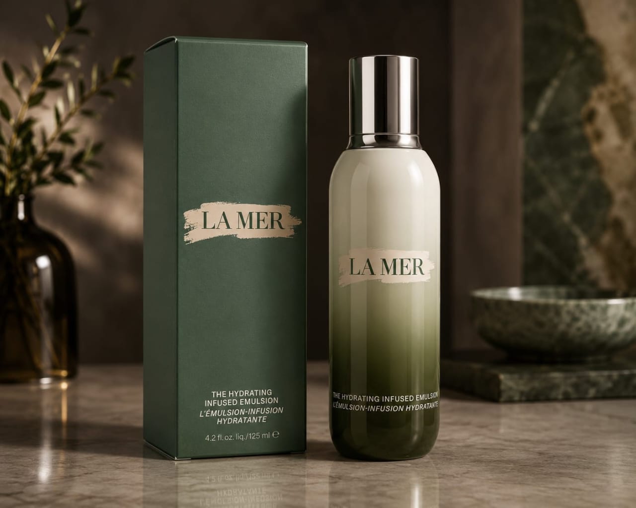 La Mer The Hydrating Infused Emulsion 125ml / 4.2 fl oz – Luxury Hydrating Face Emulsion New in Box