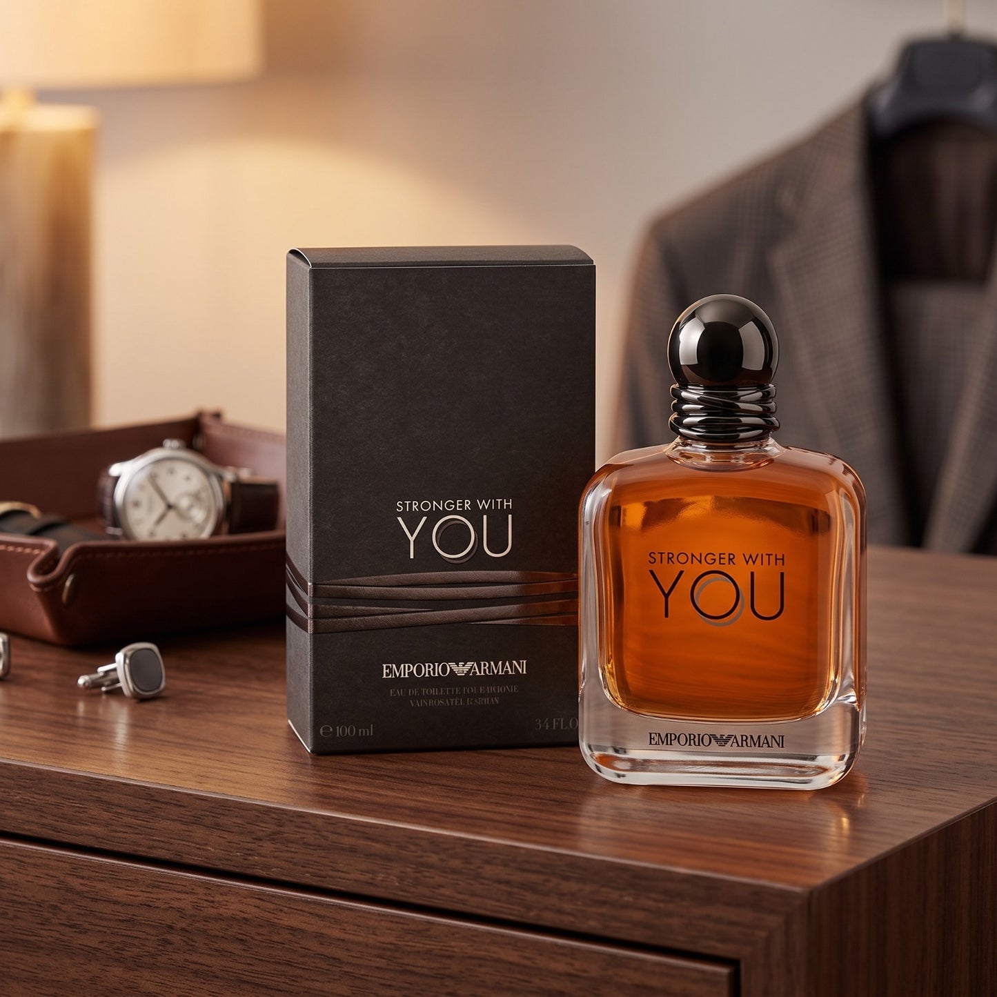 Emporio Armani Stronger With You Eau de Toilette Spray for Men 100ml