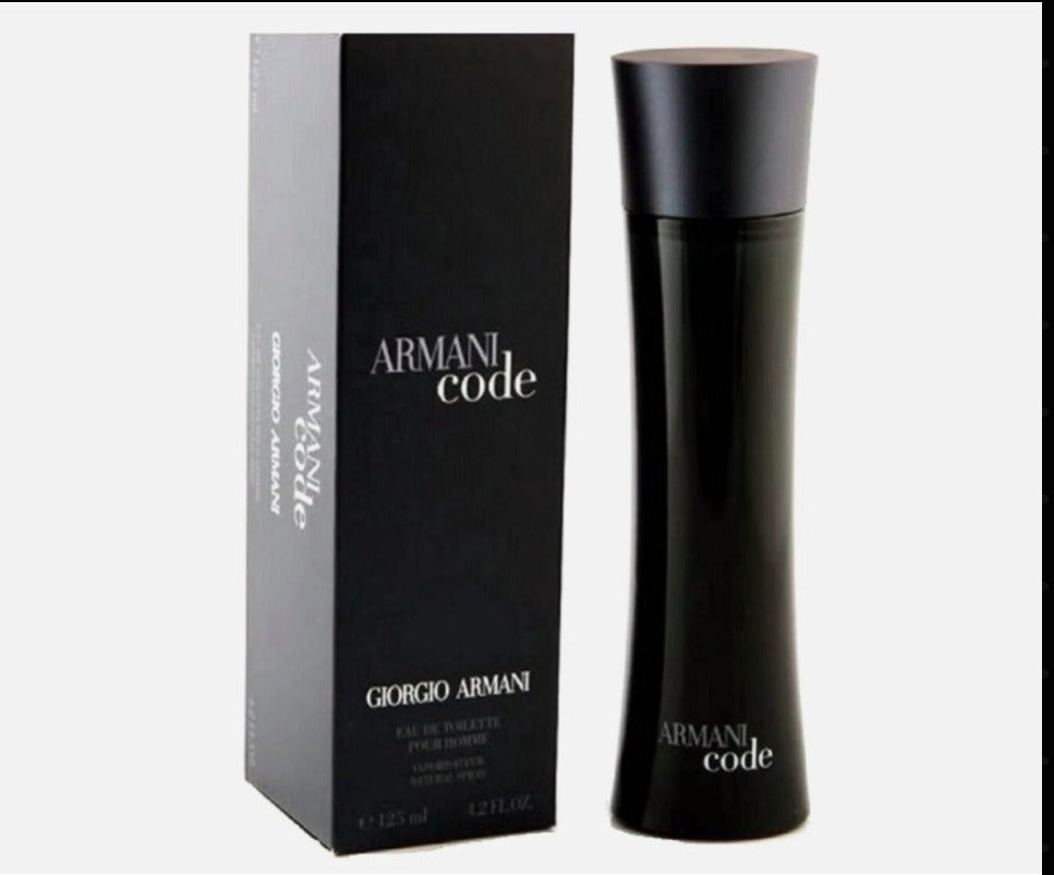 Armani Code by Giorgio Armani Eau de Toilette Spray for Men 4.2 oz / 125ml