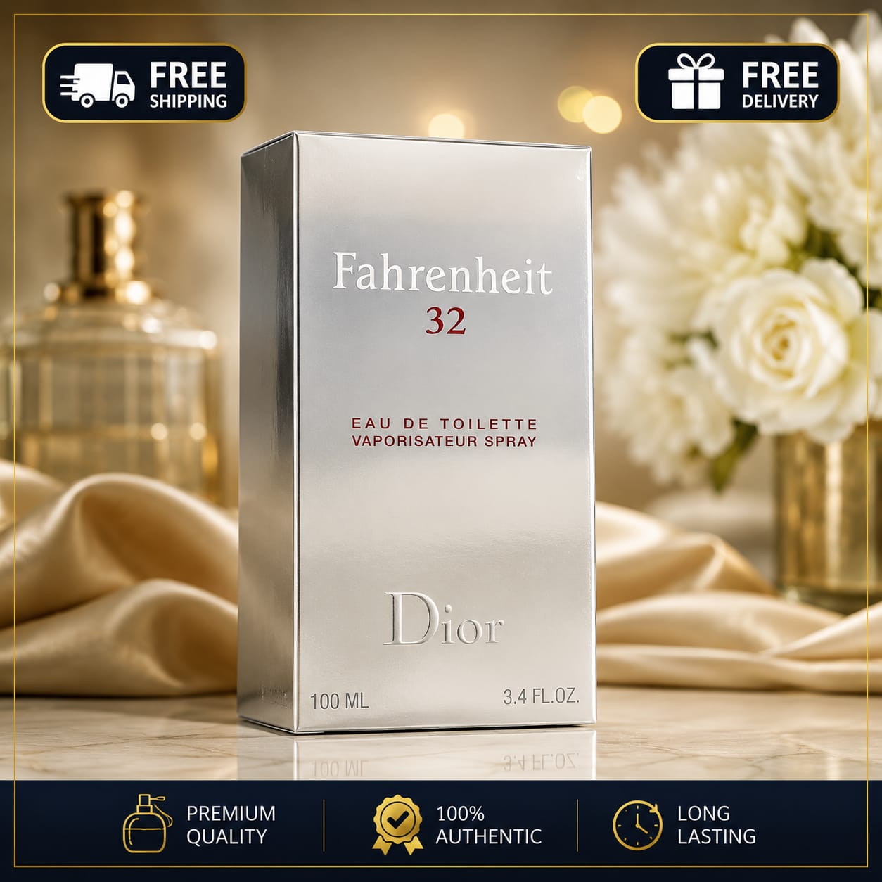 Dior Fahrenheit 32 Eau de Toilette 100ml / 3.4 fl oz Spray