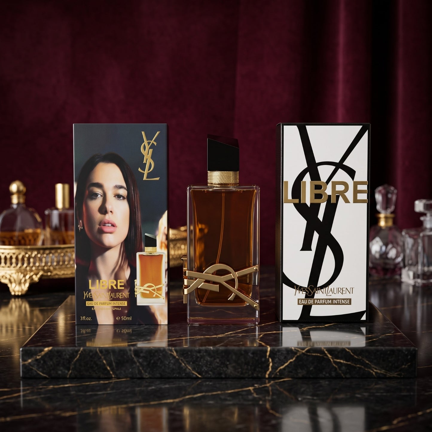Yves Saint Laurent Libre Le Parfum Spray 50ml | Women's Luxury Floral Amber Perfume