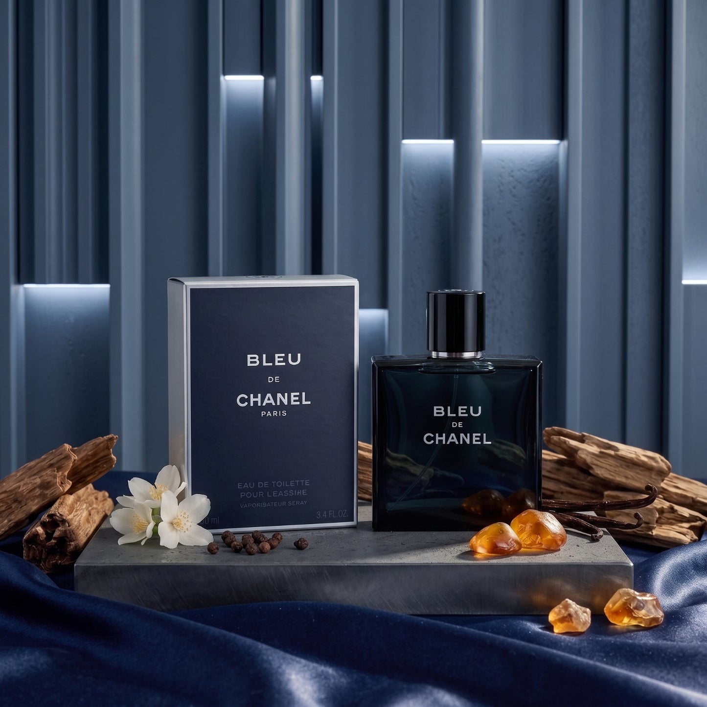 Bleu De Chanel Eau de Parfum Spray for Men | 1.7 oz
