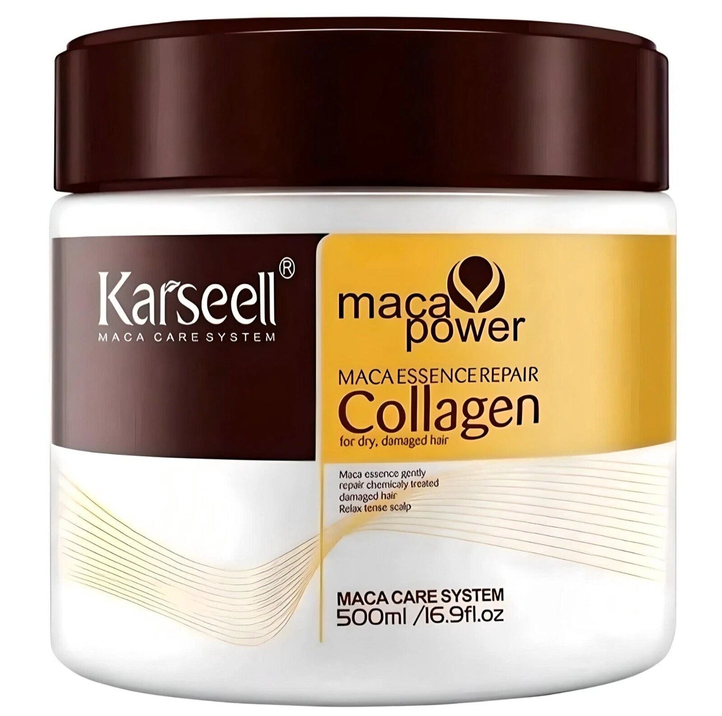 Karseell Argan Collagen Keratin Hair Repair Mask 500ml 16.9oz
